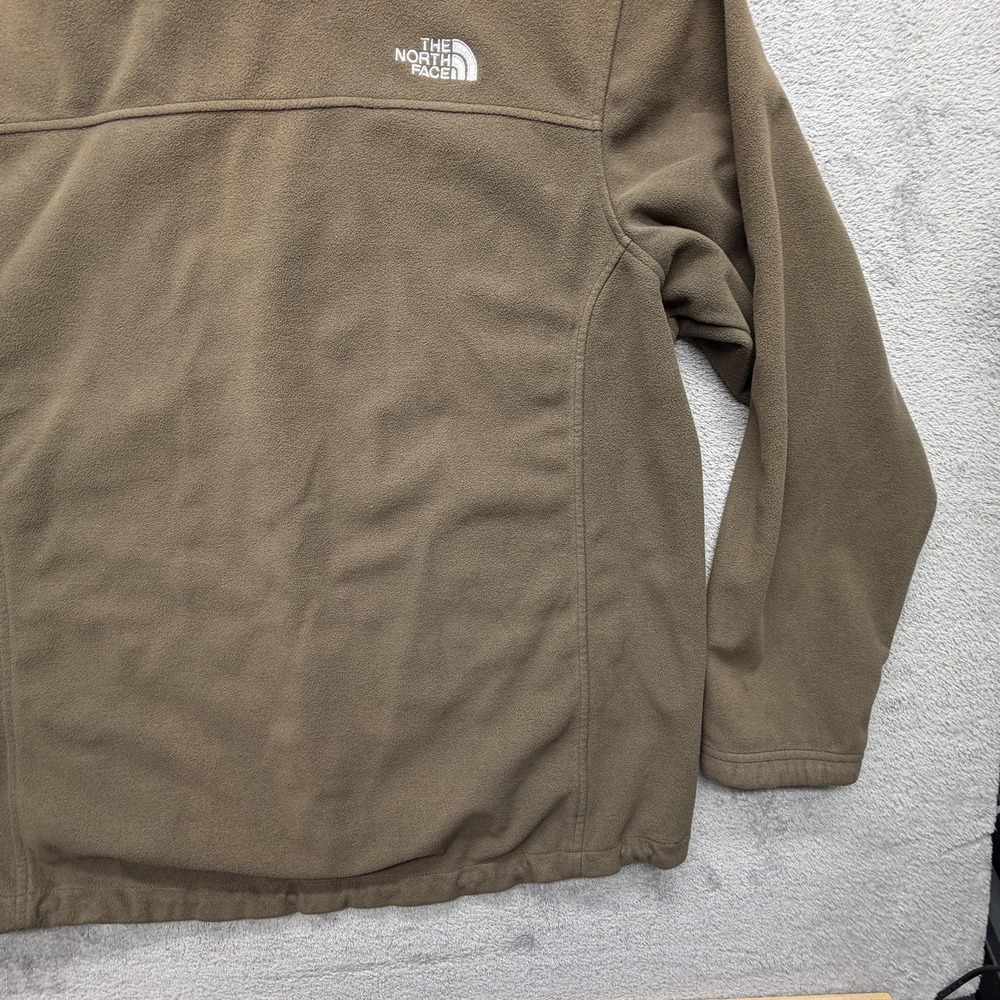 The North Face Jacket Mens XL Brown Windwall Full Zip Lined Pockets Outdoor - Picture 16 of 16